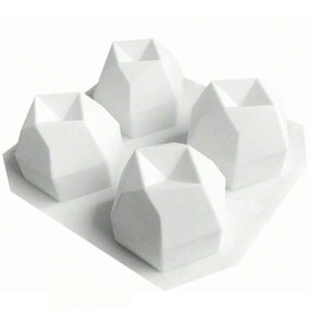 Molde de silicone geométrico para fazer velas