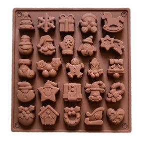 Molde de 25 figuras de Natal Molde de 25 figuras de Natal