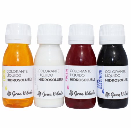 Pack economique de colorant liquide hydrosoluble