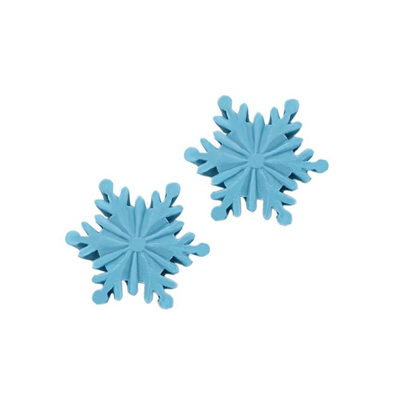 Moule en étoile de neige pour bougies