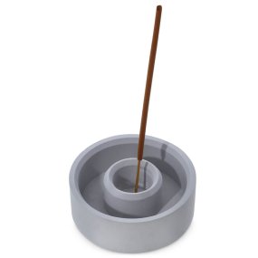 Moule porte-encens double cercle