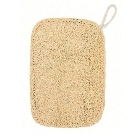 Éponge loofah rectangulaire pour la suspension