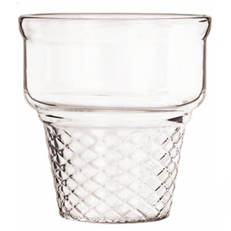 Vaso cucurucho para velas