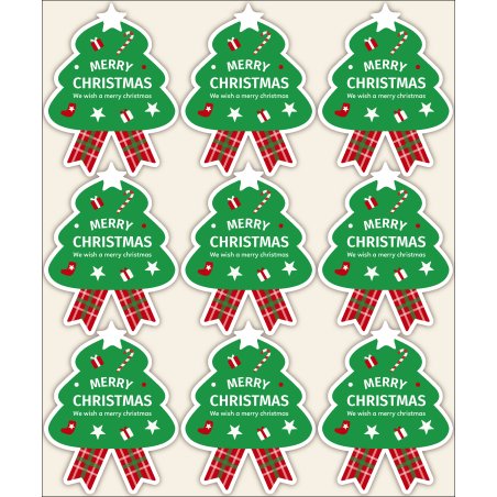 Arbolitos de navidad stickers