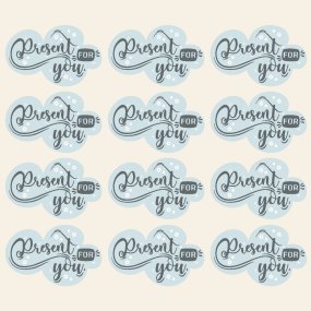 Cadeau pour vous autocollants pour cadeau Cadeau pour vous autocollants pour cadeau