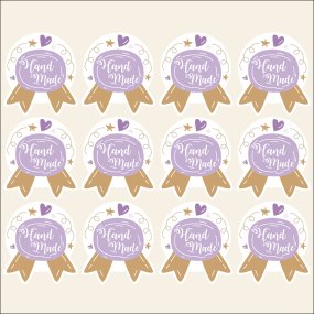 Adesivo Insignia handmade Adesivo Insignia handmade