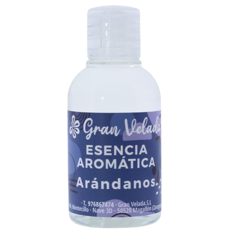 Esencia aromatica de arandanos