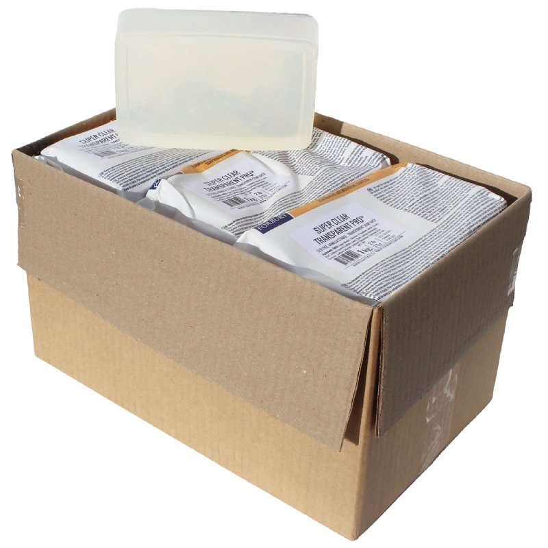Base glicerinada transparente sem sls 12 kg