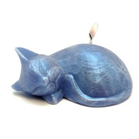 Gato Descansando, molde para fazer velas Gato Descansando, molde para fazer velas