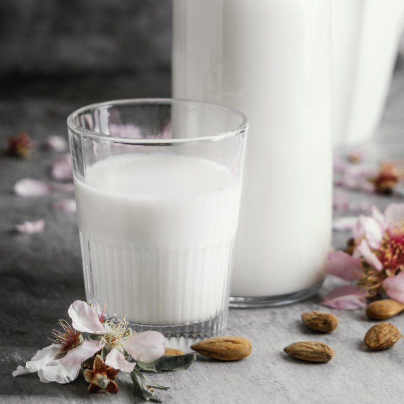 aroma almendras y leche