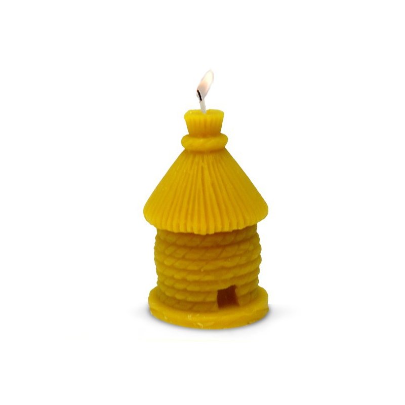 Molde Apícola Casita Redonda, para hacer velas de cera de abejas