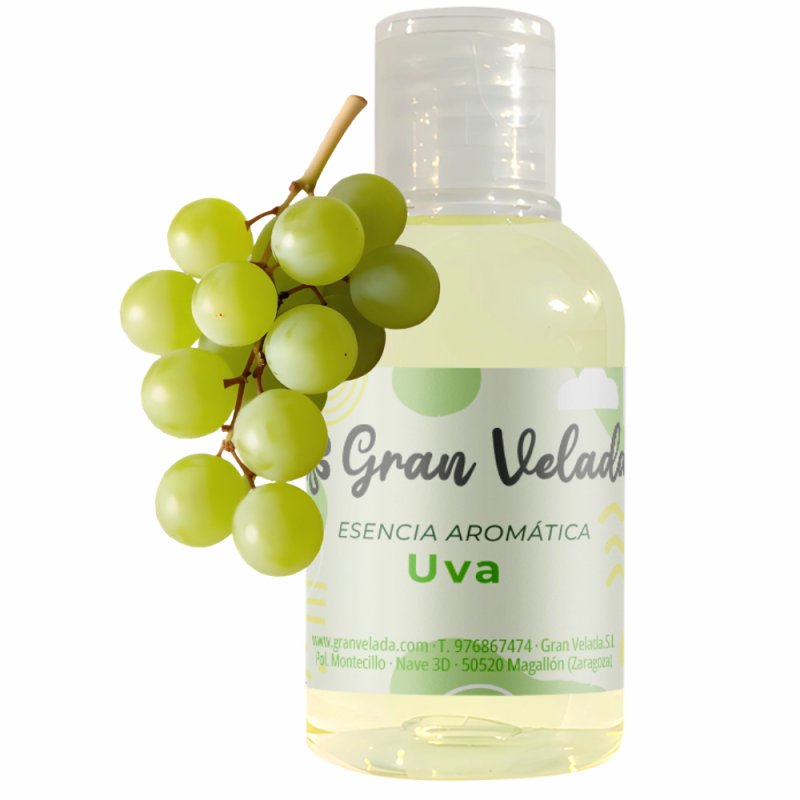 Esencia aromatica de uva