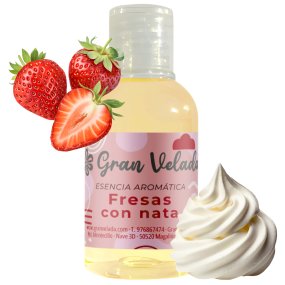 Essence aromatique fraises à la crème Essence aromatique fraises à la crème