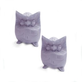 Moule pour faire du savon deux hiboux sculptés Moule pour faire du savon deux hiboux sculptés