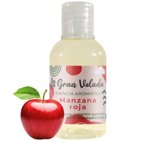 Esencia aromatica de manzana roja