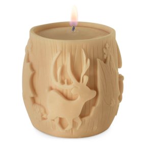 Molde cirio reno navideño Molde cirio reno navideño