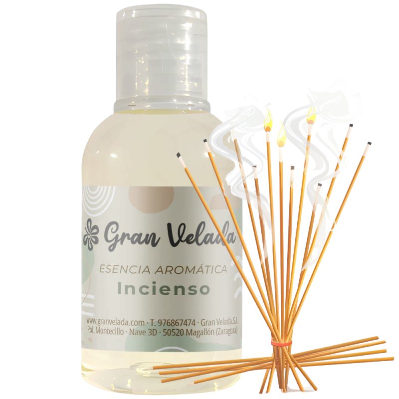 Esencia aromatica de incienso