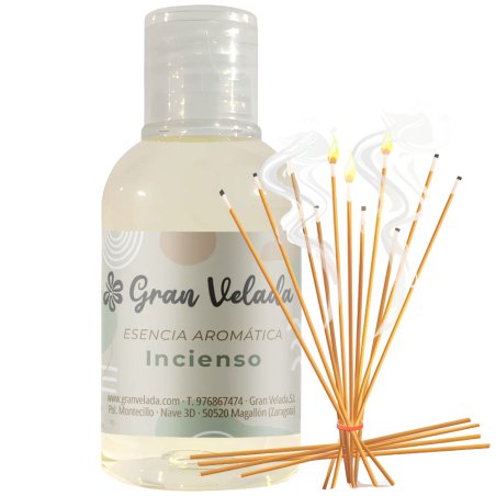 Esencia aromatica de incienso