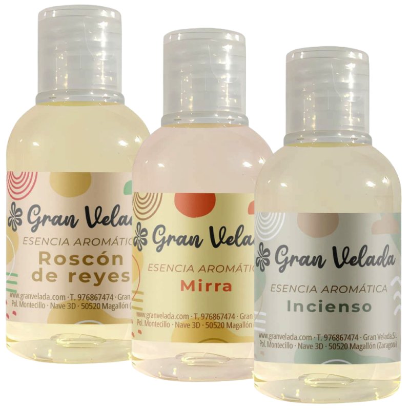 Pack ahorro esencias aromaticas reyes magos