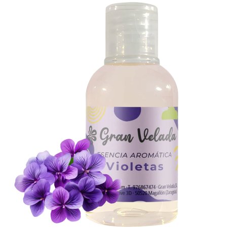 Esencia aromatica de violetas