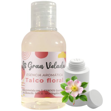 Essence aromatique de talc floral