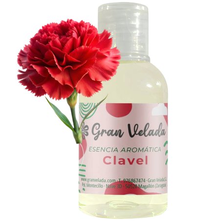Essencia aromatica de flor de cravo