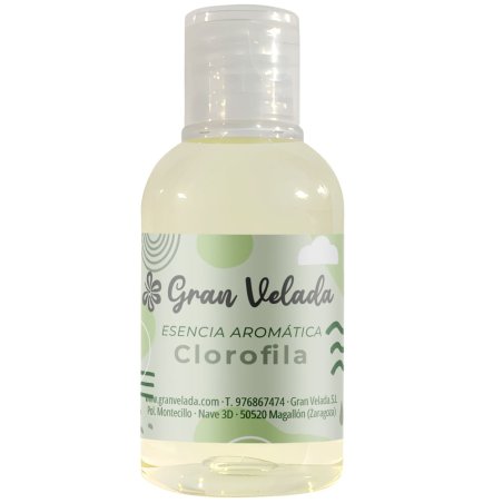 Essência aromática clorofila