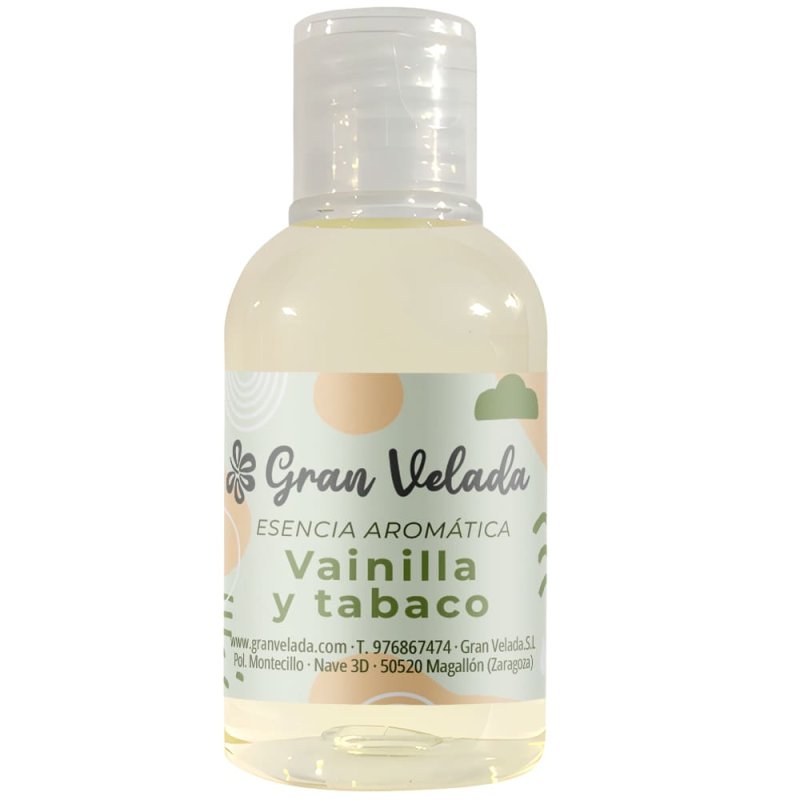 Esencia aromática de vainilla y tabaco