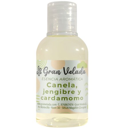 ESENCIA DE CANELA, JENGIBRE Y CARDAMOMO