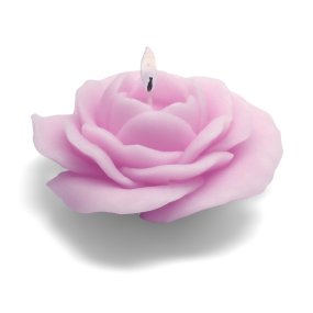 Moule de bougie rose de luxe