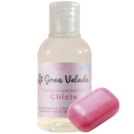 Esencia aromatica de chicle