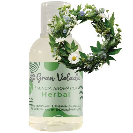 Essencia aromatica ervas verdes
