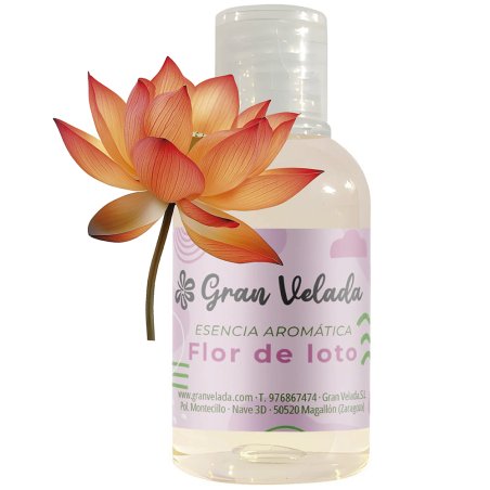 Esencia aromatica flor de loto