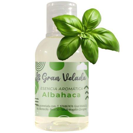 Esencia aromática de albahaca