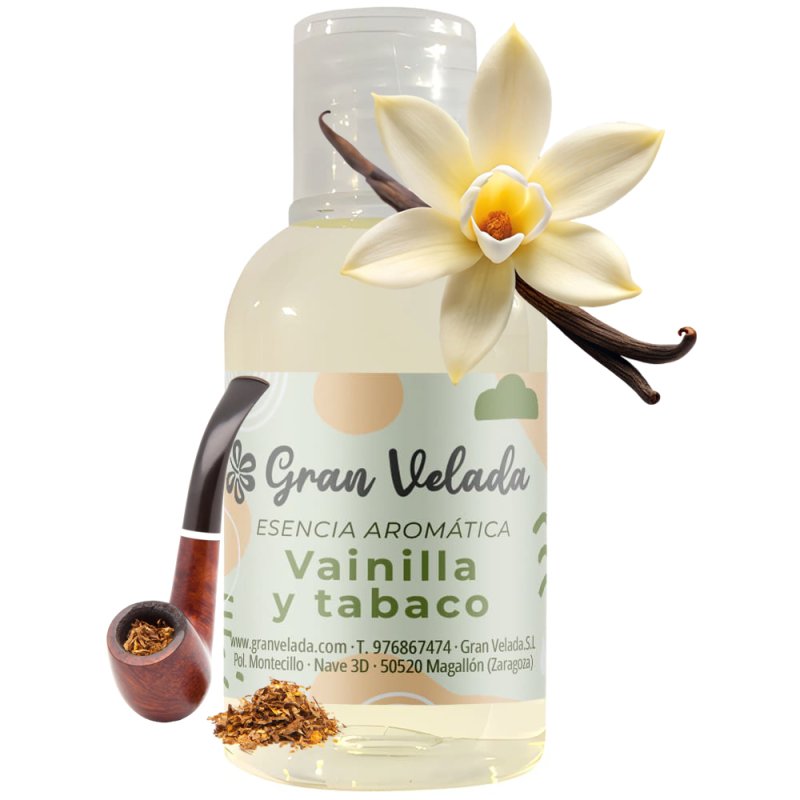 Esencia aromática de vainilla y tabaco