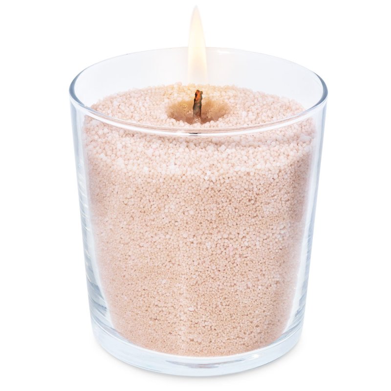 Vaso liso para hacer velas