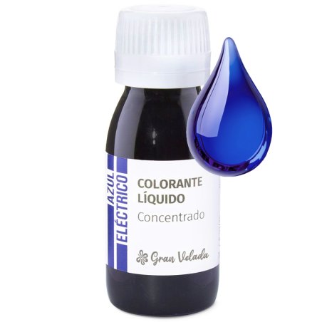 Colorante cosmético, azul eléctrico