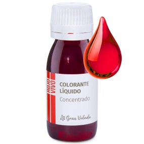 Colorante concentrado liquido rojo vivo Colorante concentrado liquido rojo vivo