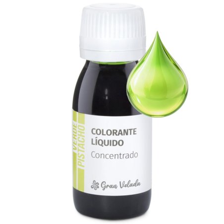 Colorant concentré liquide vert pistache