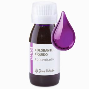 Corante concentrado liquido malva Corante concentrado liquido malva