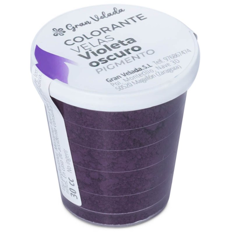 Colorant pour bougies violet foncé pigment