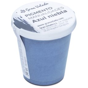 Pigmento azul névoa para artesanato