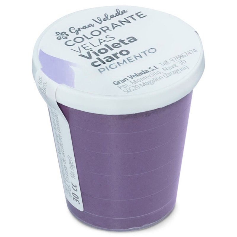 Colorant pour bougies violet clair pigment