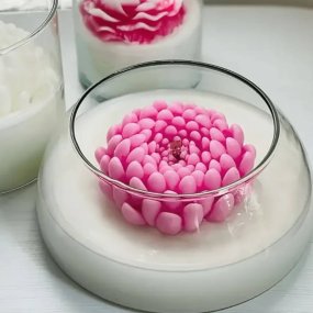 Molde flor de crisantemo Molde flor de crisantemo