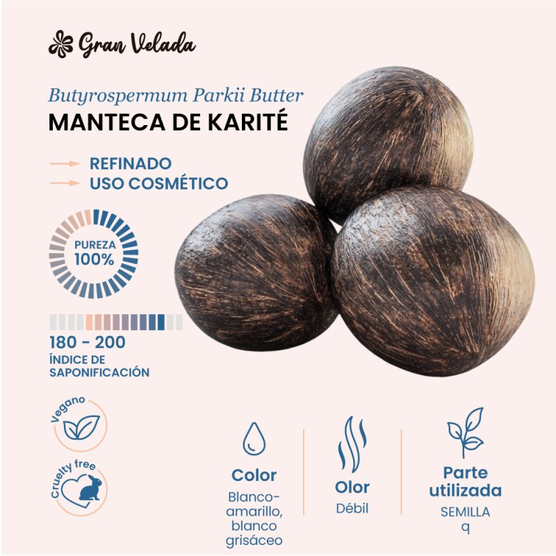 Manteca de Karite info