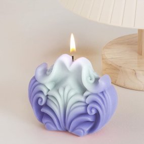 Molde ondas do mar decorado Molde ondas do mar decorado