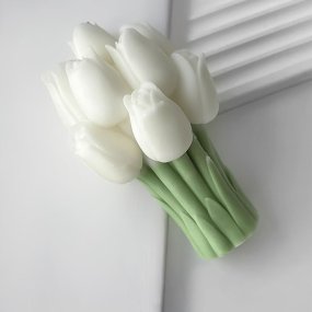 Molde ramo de tulipas