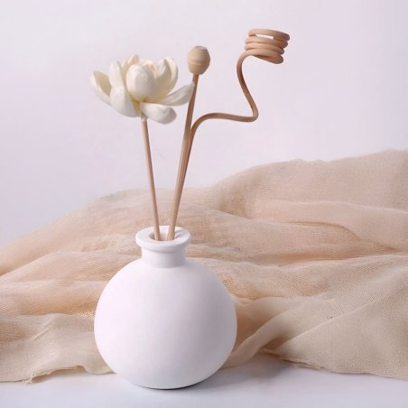 Moule vase porte-bougie lisse