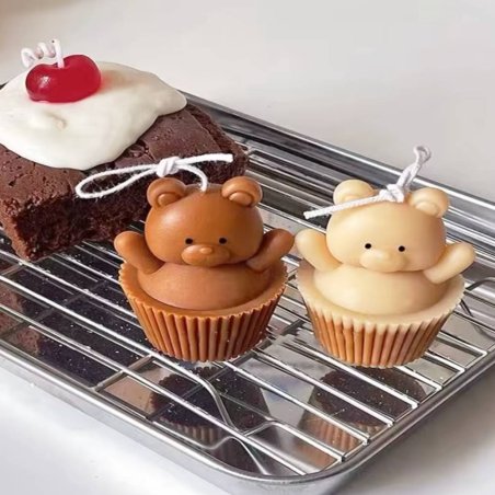 Moule ourson cupcake