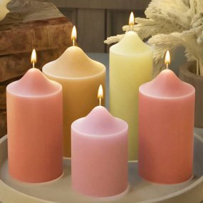 Molde 5 x 10 cm vela tradicional Molde 5 x 10 cm vela tradicional